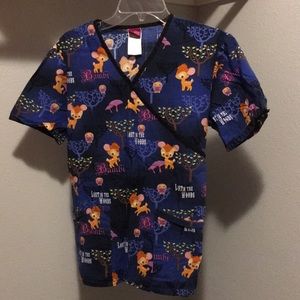 Disney scrub top